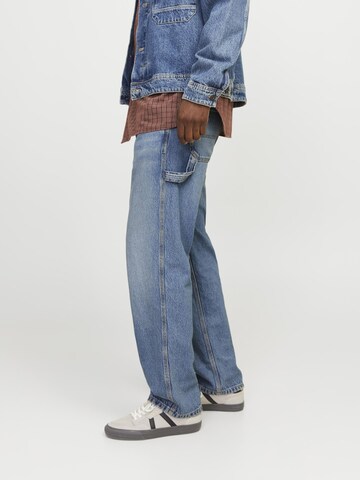 JACK & JONES Обычный Джинсы 'JJIEddie JJCarpenter' в Синий
