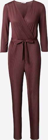 ABOUT YOU Jumpsuit 'Saskia' in Brown: front