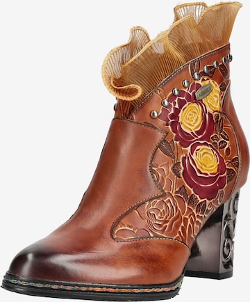 Laura Vita Ankle Boots in Braun: Vorderseite