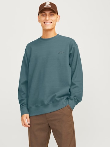 Sweat-shirt 'JPRCcchad' JACK & JONES en bleu : devant