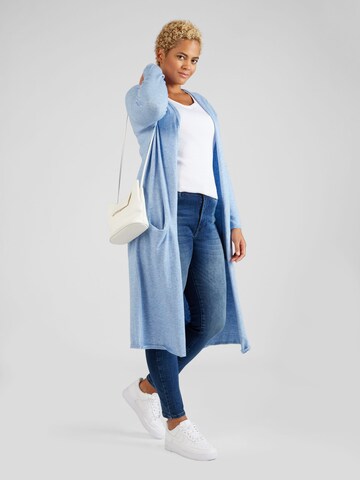 Cardigan 'NEW ESLY' ONLY Carmakoma en bleu