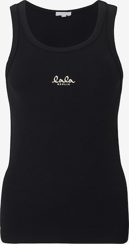 Lala Berlin Toppi 'Teo' värissä musta: etupuoli