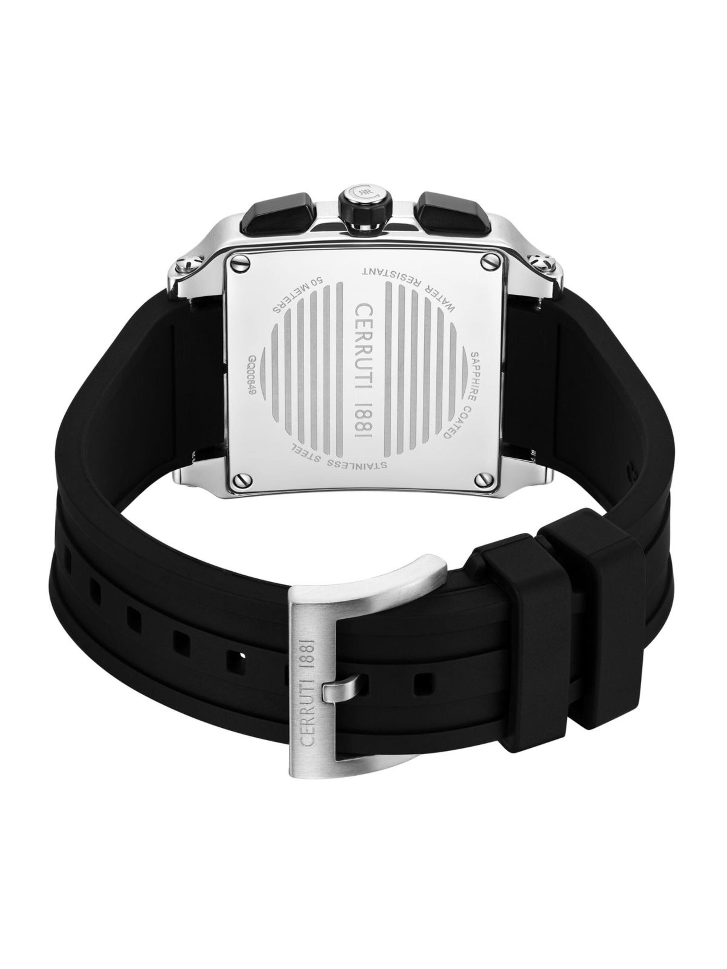 Montre à affichage analogique 'Odissea' CERRUTI 1881 en argent