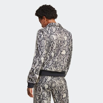ADIDAS ORIGINALS Between-season jacket 'Python Allover Print' in Black