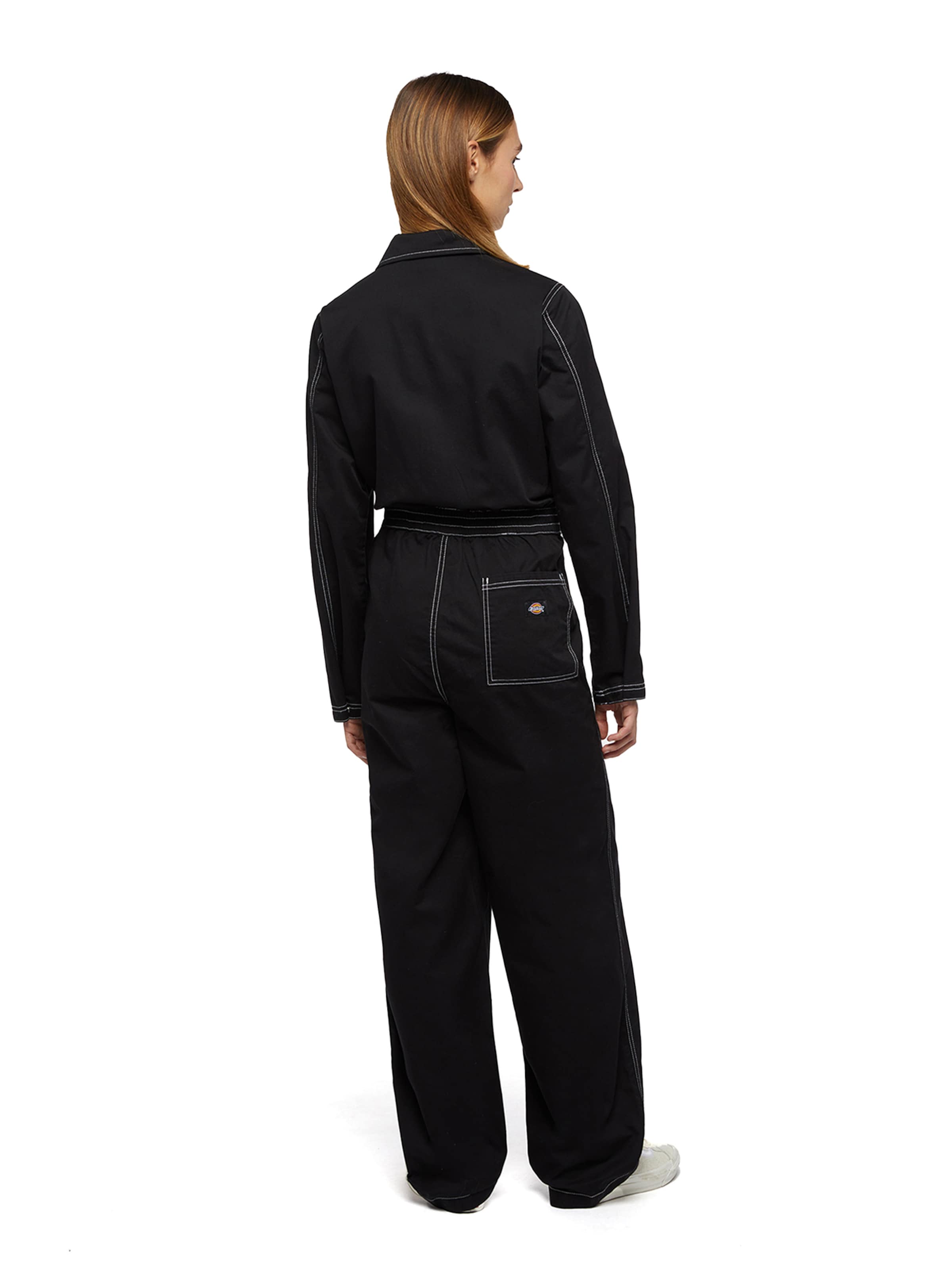 Tuta jumpsuit 'SUN PRARIE' di DICKIES in nero