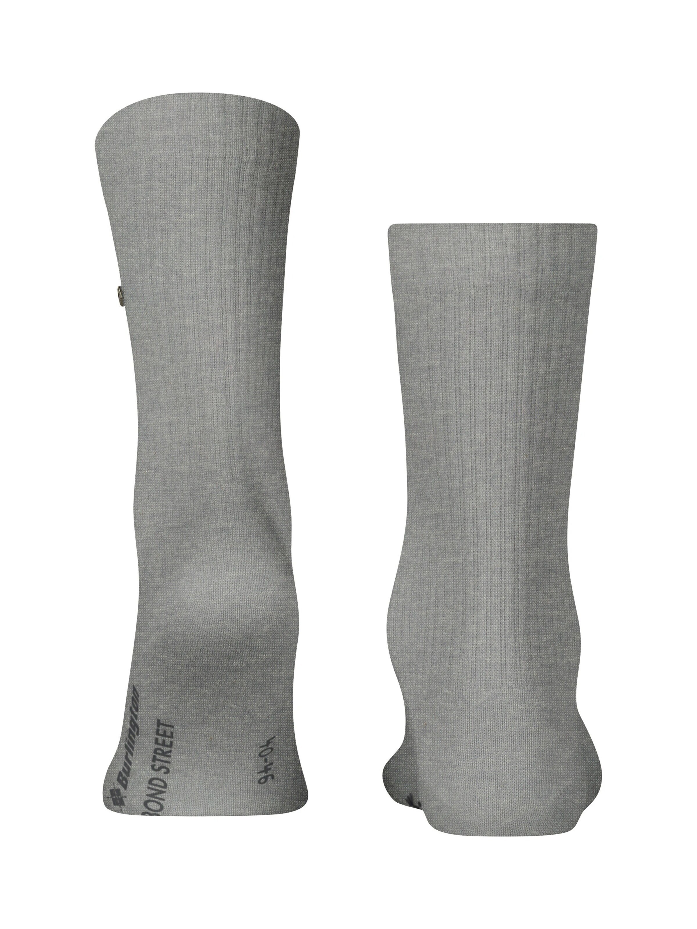 BURLINGTON Socks 'Bond Street' in Grey
