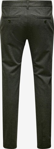 Only & Sons Slimfit Chino nadrág 'Mark' - zöld