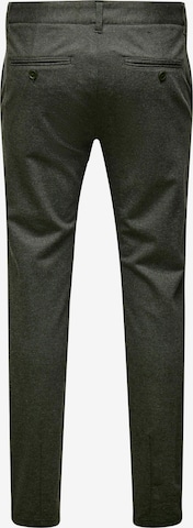 Only & Sons Slimfit Chino kalhoty 'Mark' – zelená