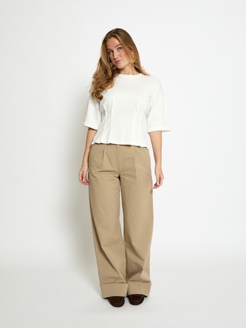 minus - Top 'Juniana' en blanco