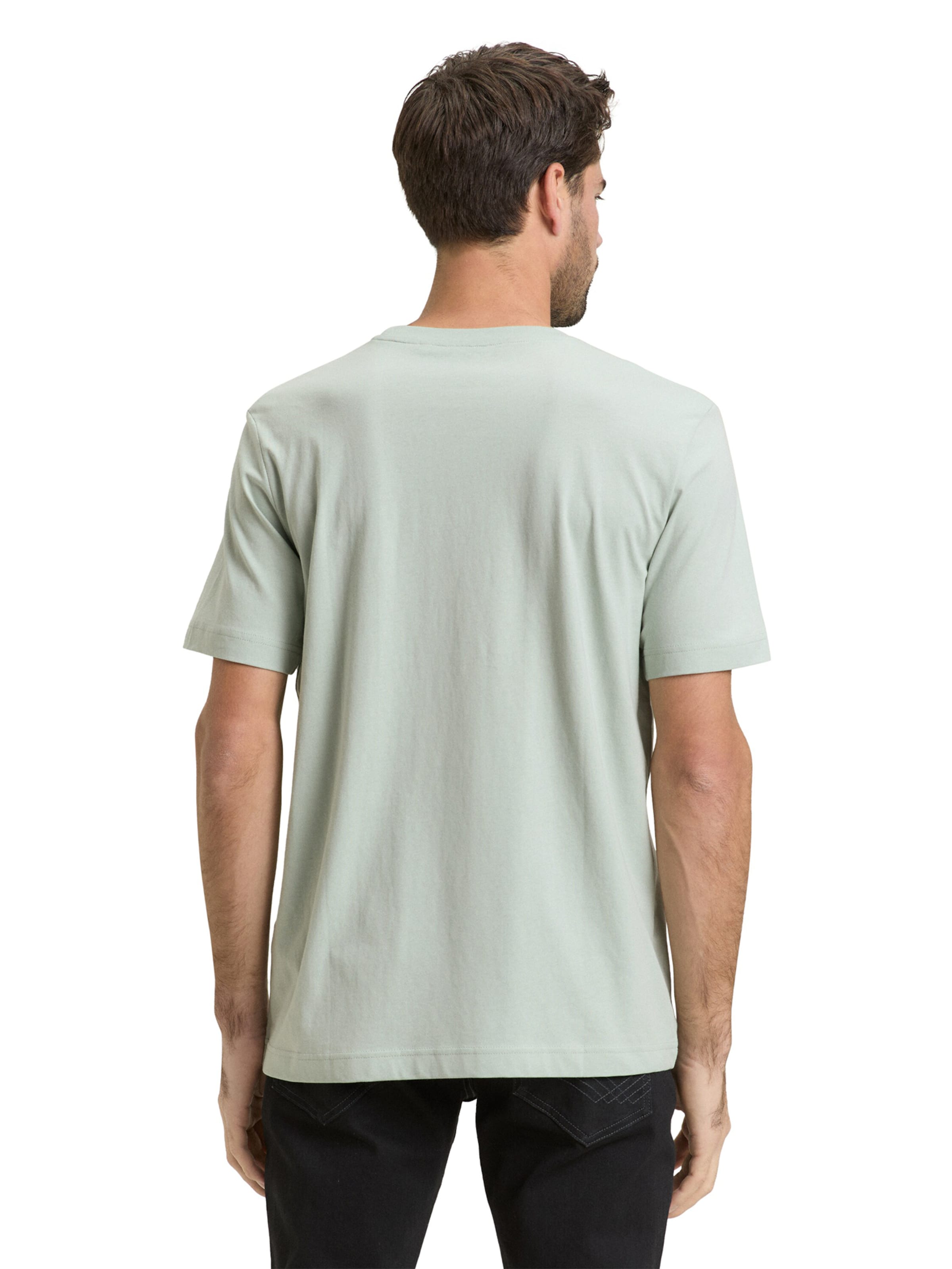 TOM TAILOR - Camiseta en verde