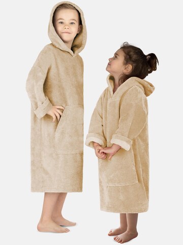 normani Badeponcho 'Pichilemu' in Beige: predná strana