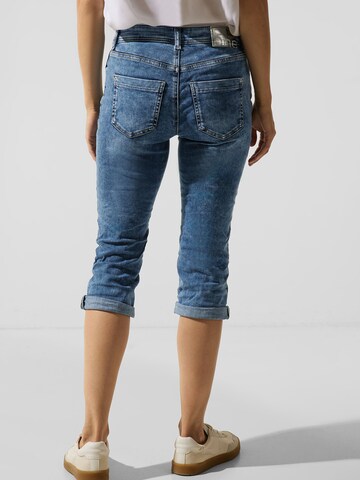 STREET ONE Slimfit Jeans i blå