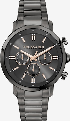 Trussardi Uhr in Grau: Vorderseite