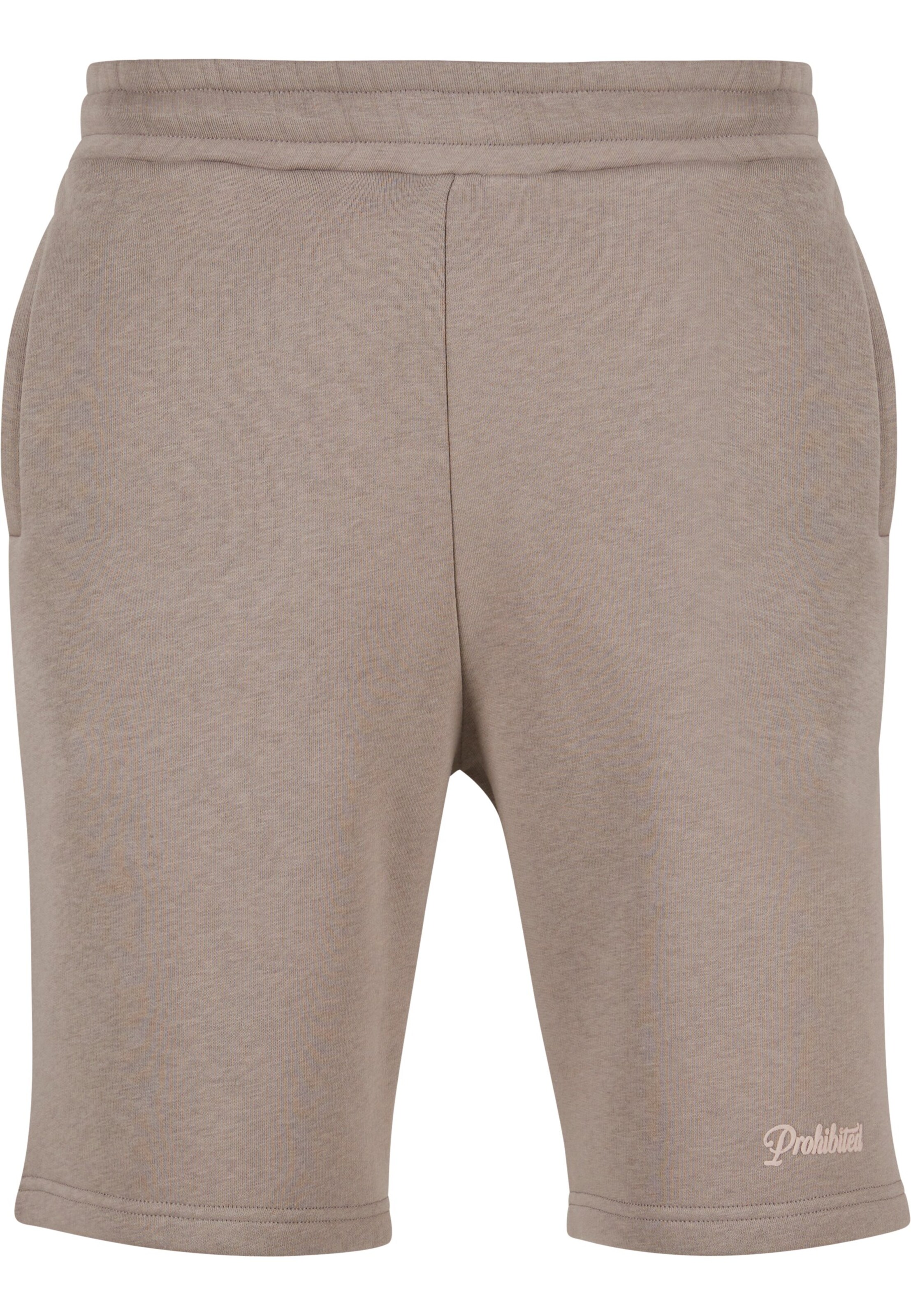 Prohibited Normální Kalhoty '10119' – šedá: přední strana