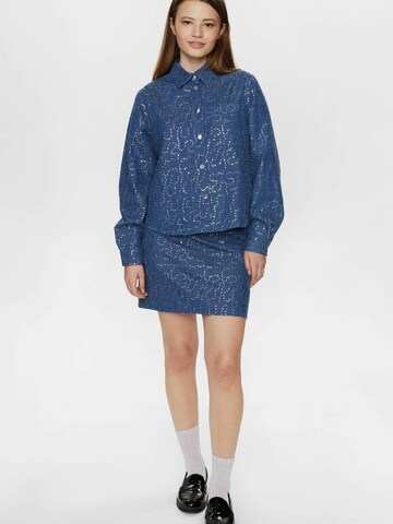 NÜMPH Blouse 'Journey' in Blauw