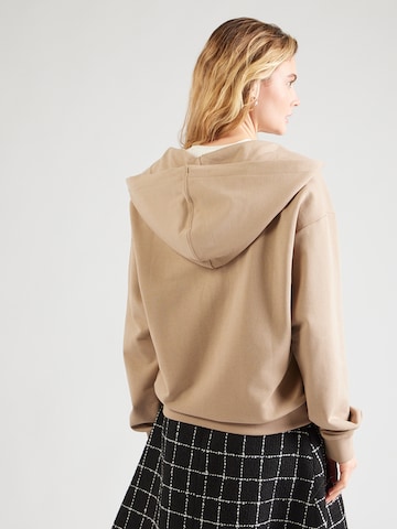 HUGO Tepláková bunda 'Dalfine' - Hnedá