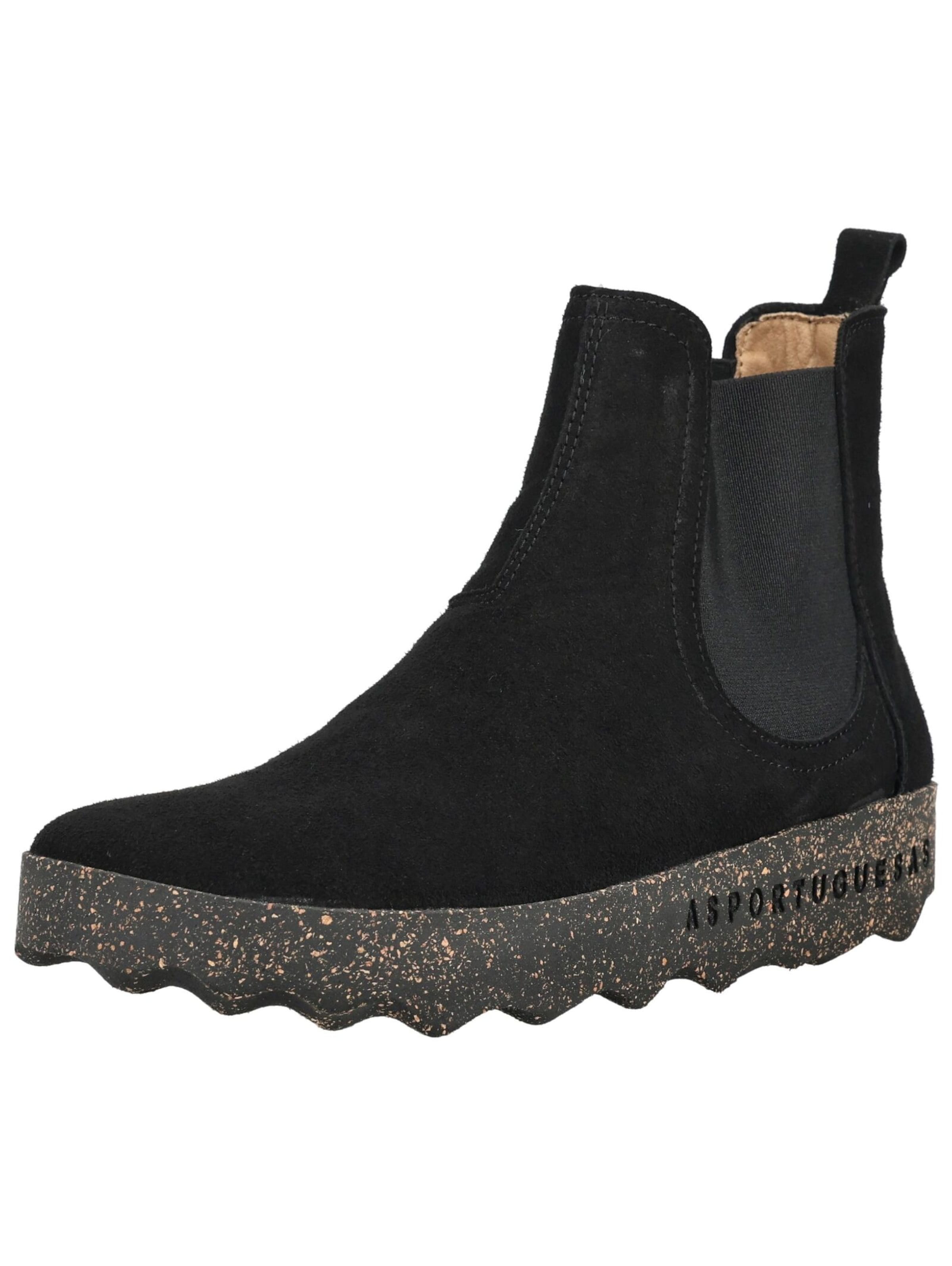 Asportuguesas Chelsea boots in Zwart: voorkant