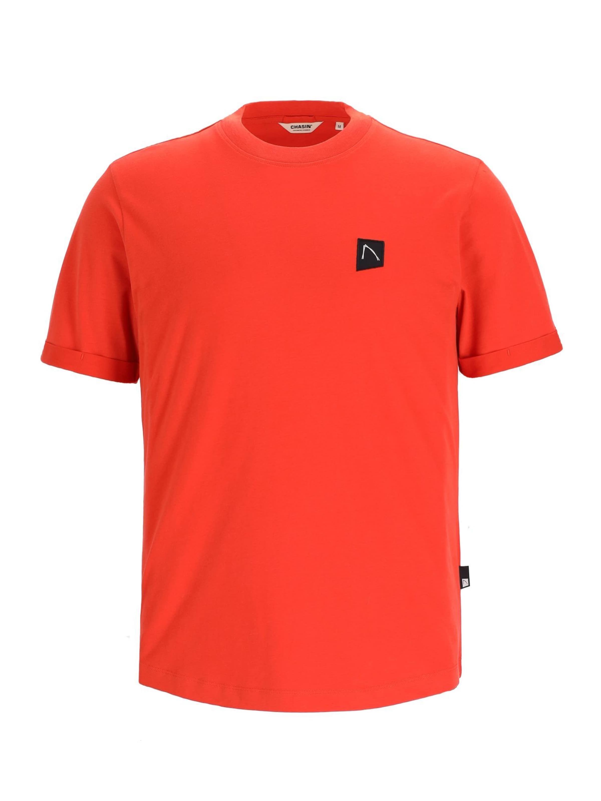 T-Shirt 'Brody' CHASIN' en rouge : devant