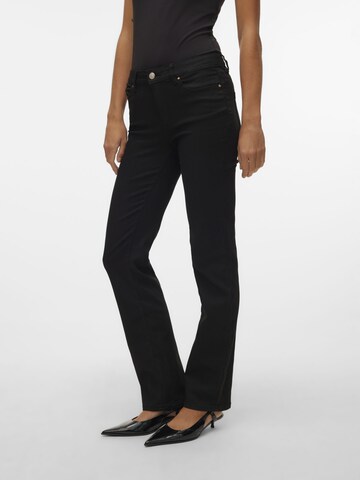 VERO MODA Regular Jeans 'VMFLASH' in Black