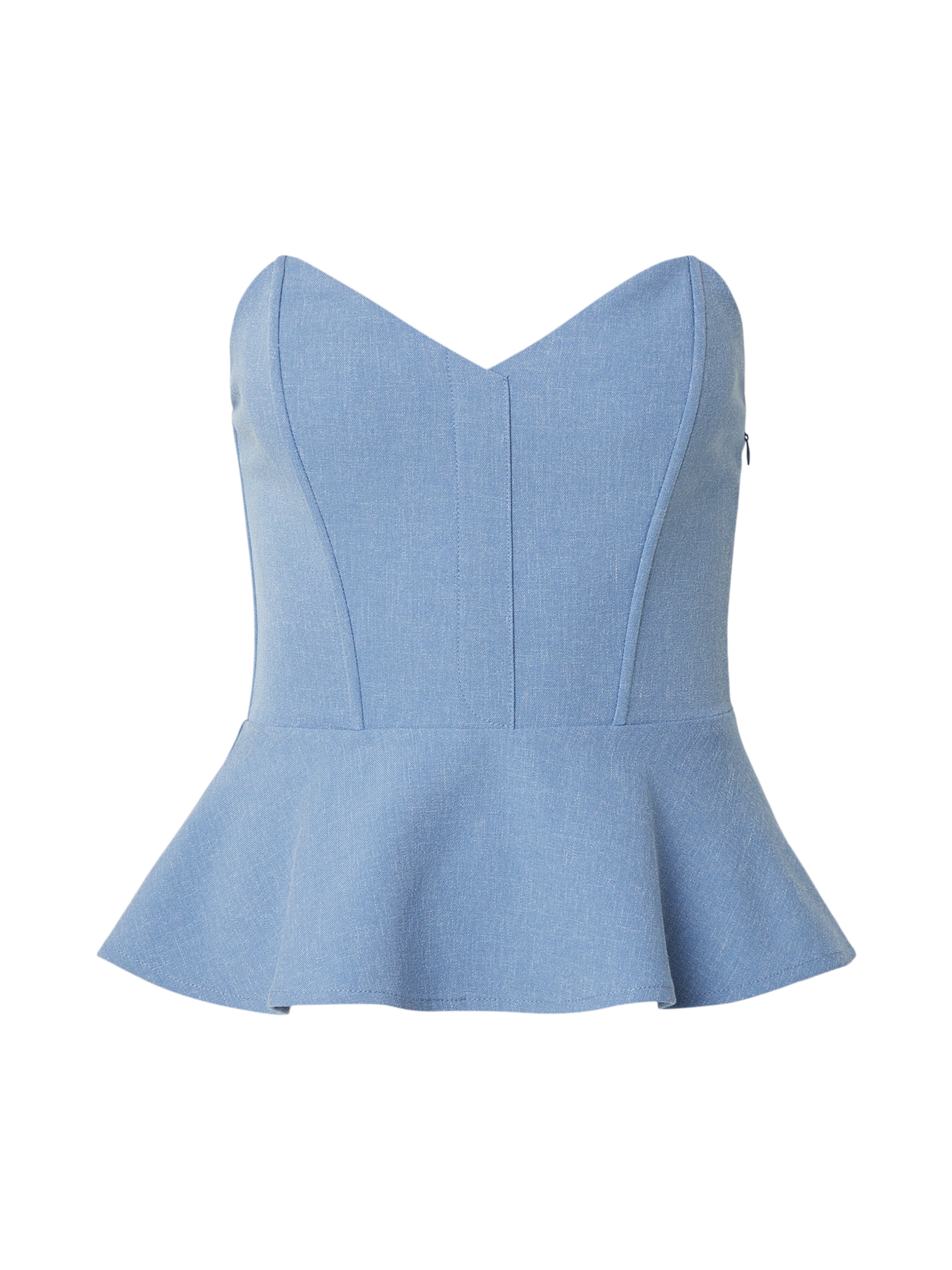 ORIMEI by Victoria Swarovski Top in Blue: front