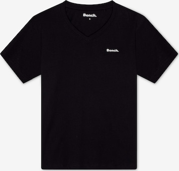BENCH T-Shirt in Schwarz: Vorderseite