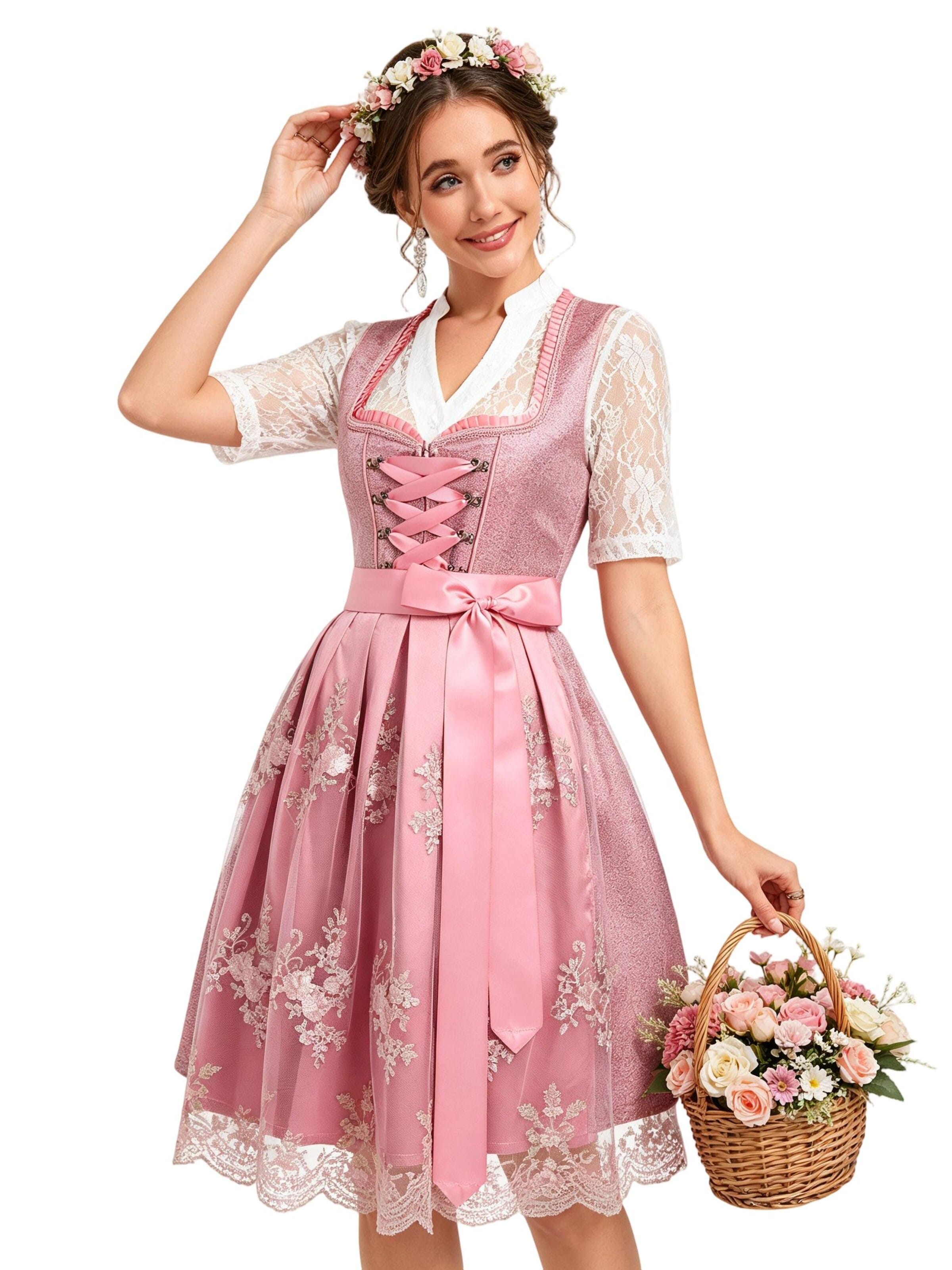 MODIURBAN Dirndl‌‌‌‌‌‌ in Pink