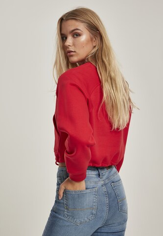 Urban Classics - Sweatshirt em vermelho