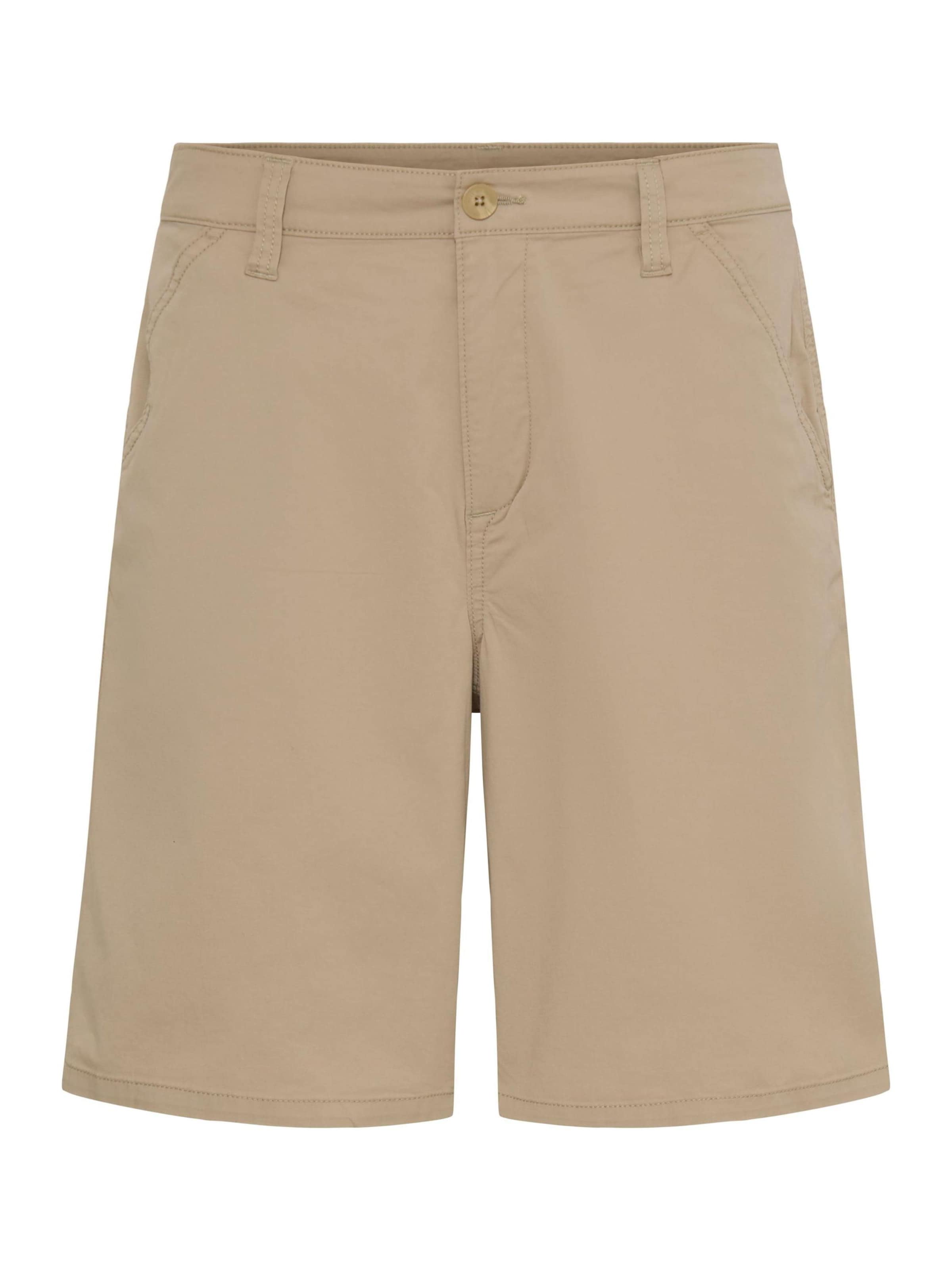 BLEND - Loosefit Pantalón chino ' BHMatz Loose Fit ' en beige: frente
