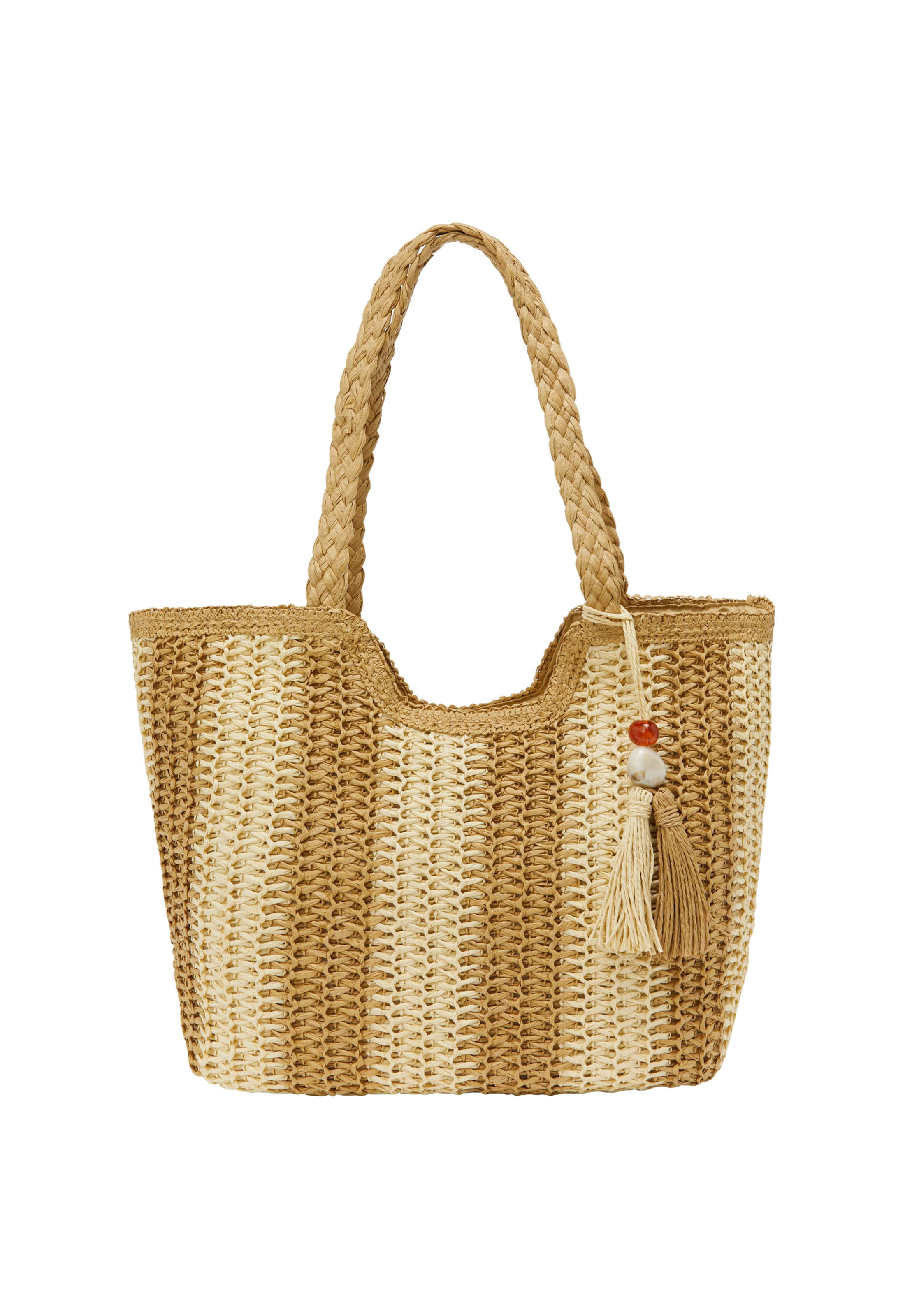 Gaya - Shopper en beige: frente