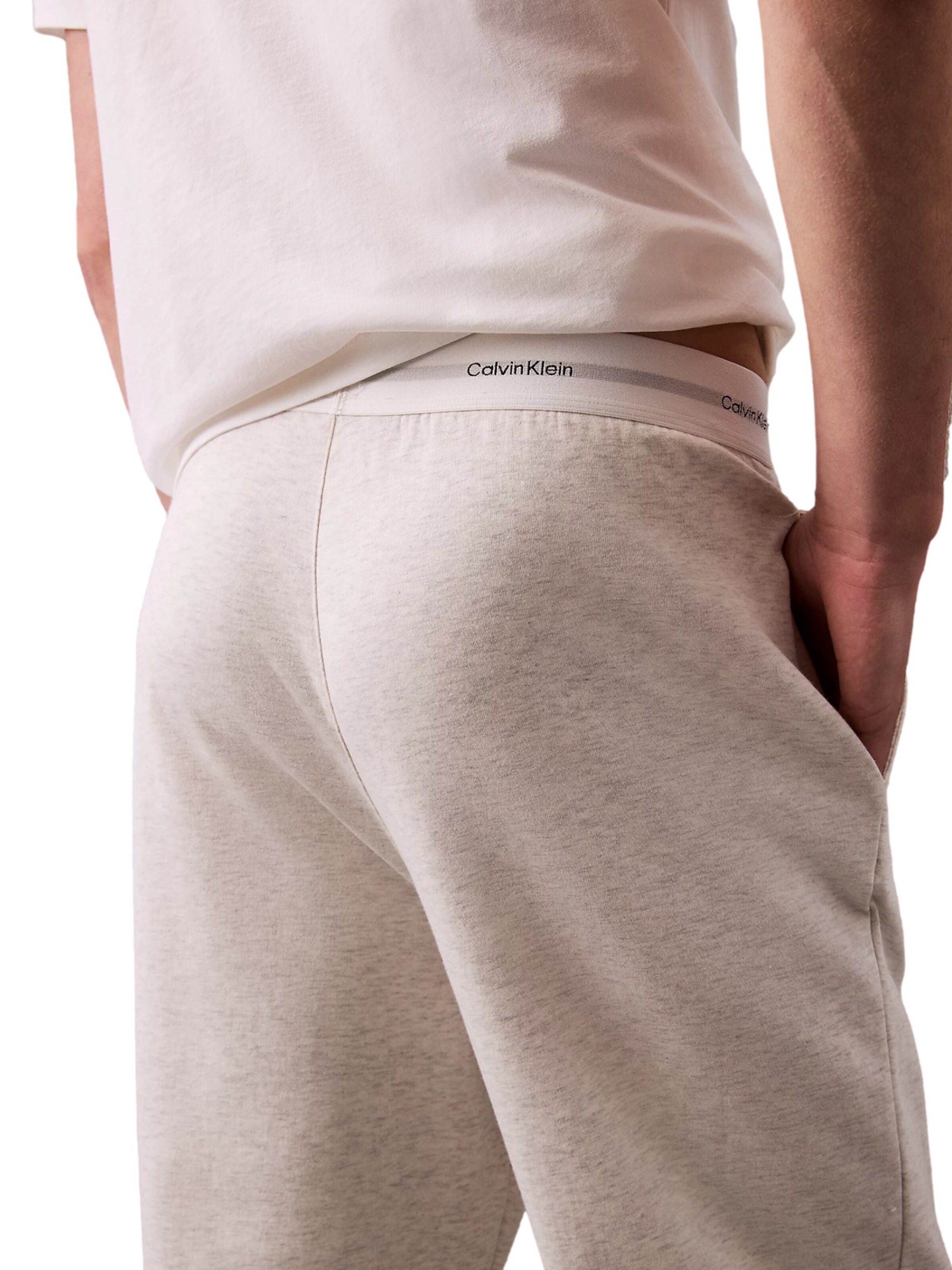 Calvin Klein Regular Workout Pants in Grey