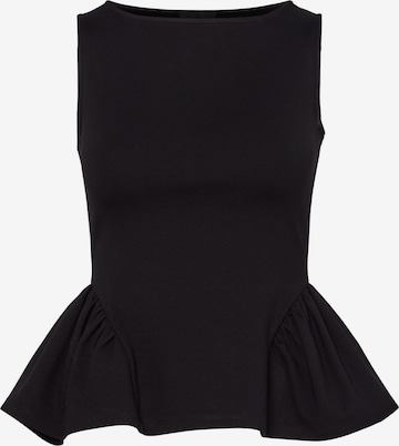 Haut 'PCJILLY' PIECES en noir : devant