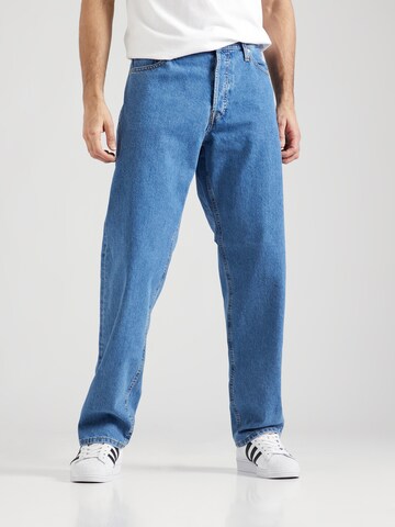 JACK & JONES Loosefit Jeans 'JJIEddie JJOriginal' in Blau: Vorderseite