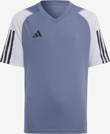 T-Shirt fonctionnel 'Tiro 23' ADIDAS PERFORMANCE en gris : devant