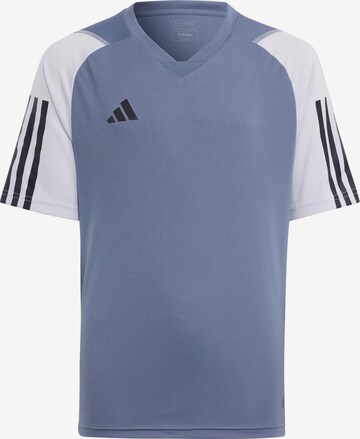 ADIDAS PERFORMANCE Functioneel shirt 'Tiro 23' in Grijs: voorkant