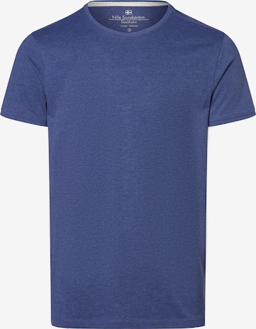Nils Sundström Shirt in Blue: front