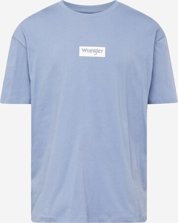 WRANGLER - Camisa em azul: frente