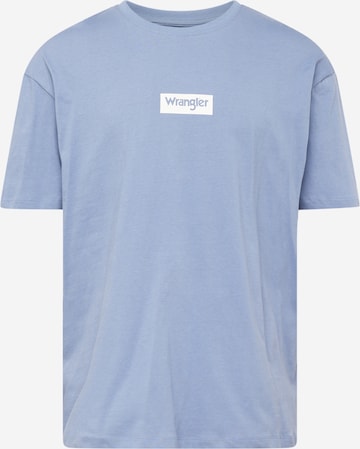 WRANGLER T-Shirt in Blau: predná strana