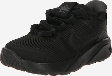 NIKE Athletic Shoes 'Star Runner 4' in Black: front