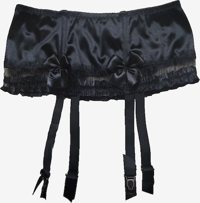 7Heaven Strumpfhalter 'Layra' in schwarz, Produktansicht