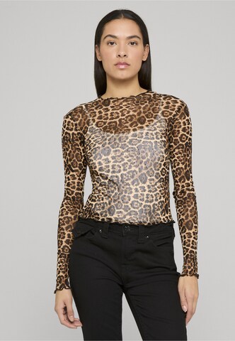 Urban Classics Shirt in Braun: Vorderseite