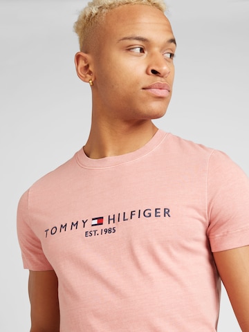 TOMMY HILFIGER T-shirt i rosa