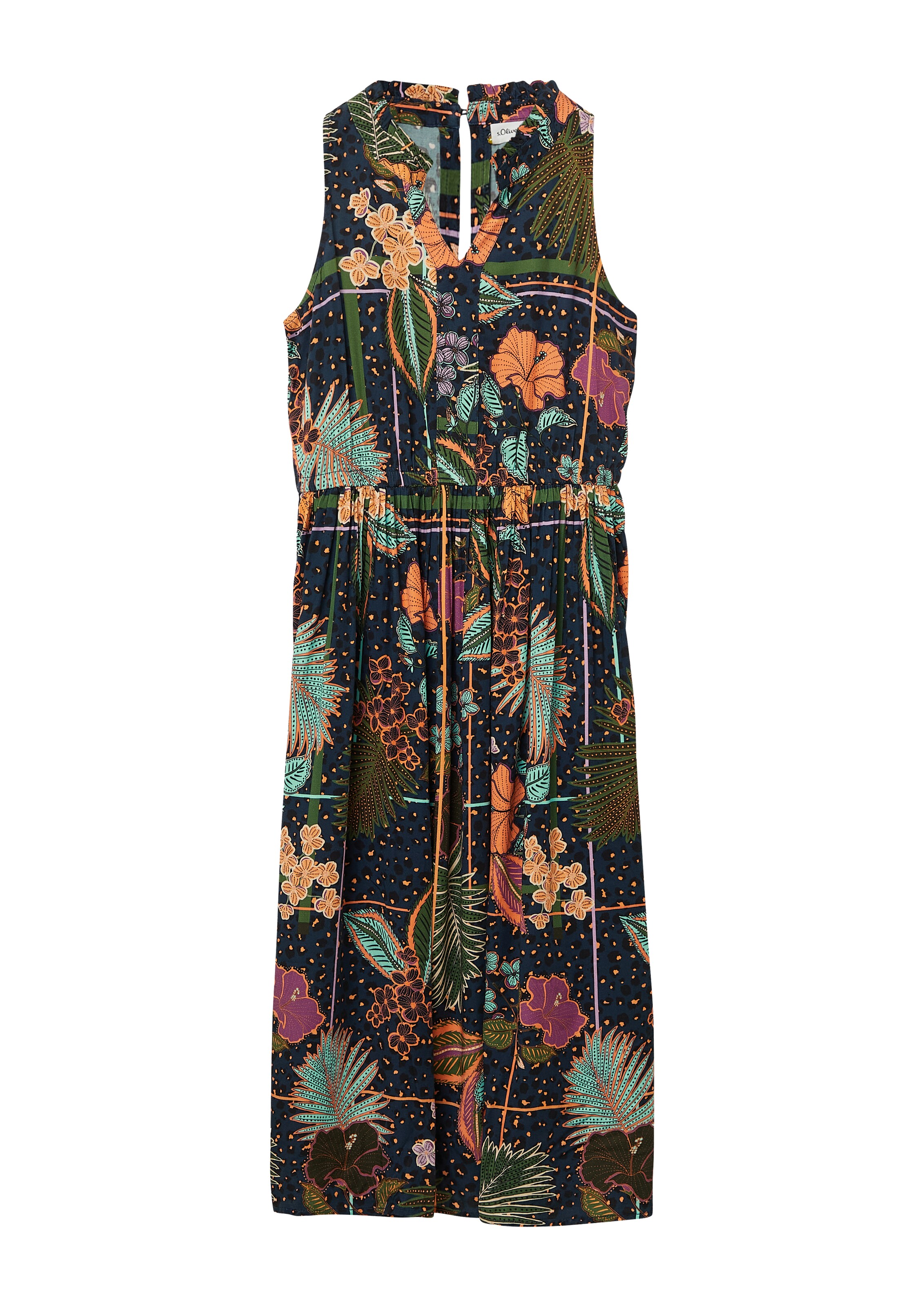 s.Oliver Jurk in Gemengde kleuren: voorkant