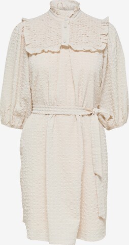 SELECTED FEMME Dress 'CORY' in Beige: front