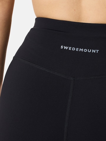 SWEDEMOUNT Skinny Sportovní kalhoty 'Move' – černá
