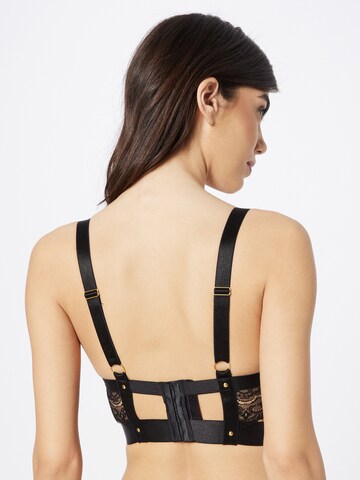 Push-up Sutien 'Occult' de la Hunkemöller pe negru