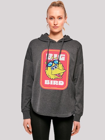 Sweat-shirt 'Sesame Street Bilbo' F4NT4STIC en gris : devant