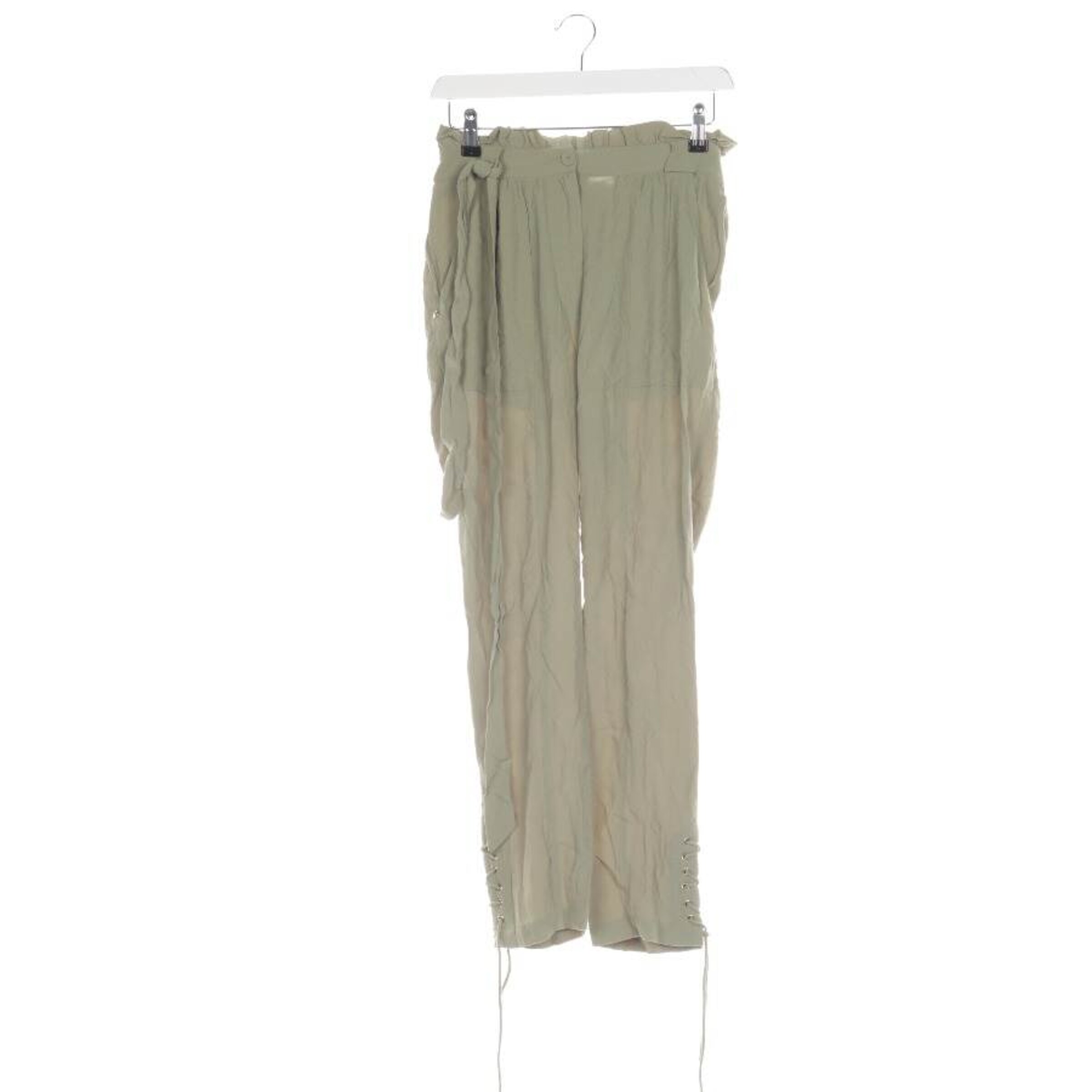 PATRIZIA PEPE Pants in XXS in Green: front