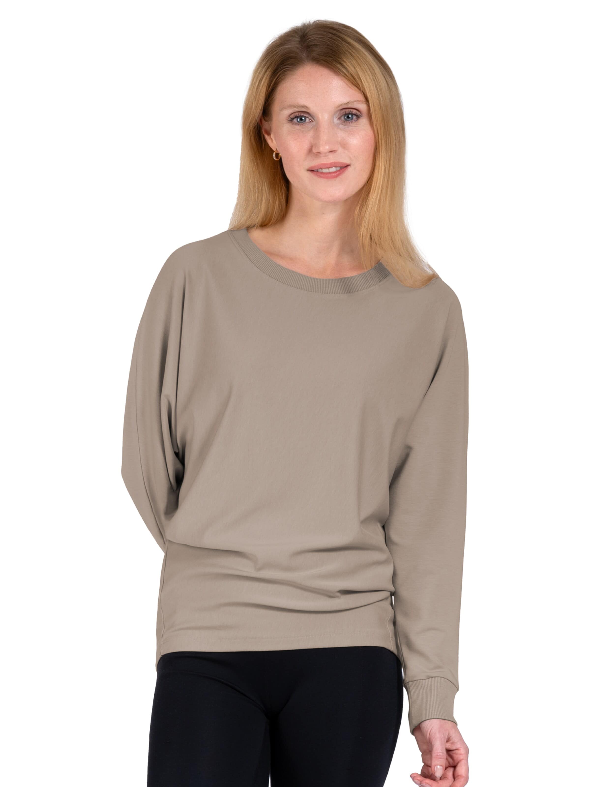 Magadi Sportpullover 'Anna'‌‌‌‌‌‌‌‌ in Beige: Vorderseite