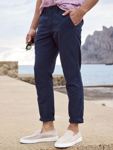 LERROS Regular Chino trousers in Blue: front