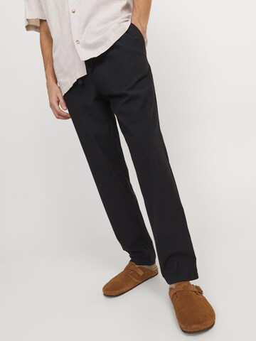 JACK & JONES - regular Pantalón 'JPStace JJBreeze' en negro